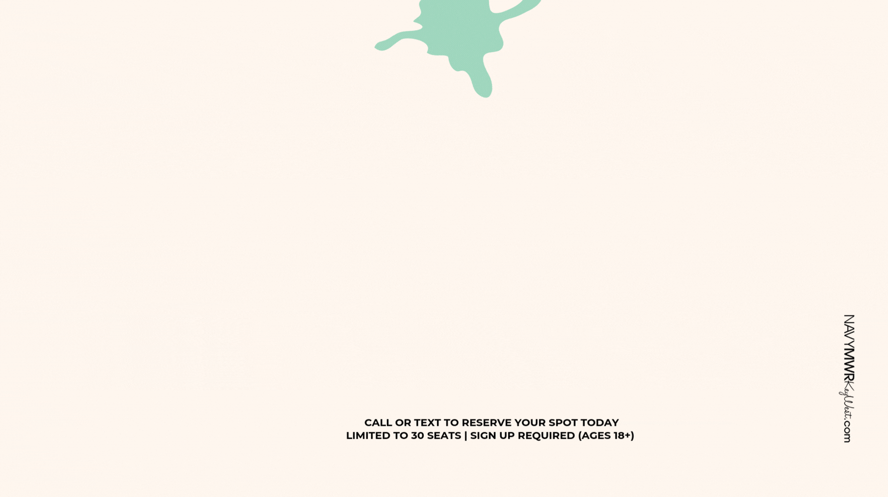  Open to all MWR authorized patrons with military issued ID.  Paint n' Chill  Join us on for our highly anticipated Paint n' Chill event at Sigsbee Community Center. We will be painting 'Moon Flower'! Doors open at 5:30 PM and the class starts at 6 PM.  Bring your own refreshments $15 fee | $25 couples - payment at the door with debit/credit - limit 30 people Liberty patrons: FREE! To reserve your seat: text names and contact number to 305-849-1453.