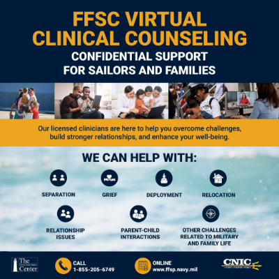 Virtual Clinical Counseling - Confidential Support for Sailors